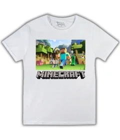 Прикольные футболки: minecraft xbox one edition на белой